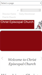 Mobile Screenshot of christepiscopalchurch.com