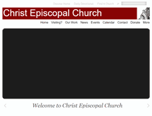 Tablet Screenshot of christepiscopalchurch.com